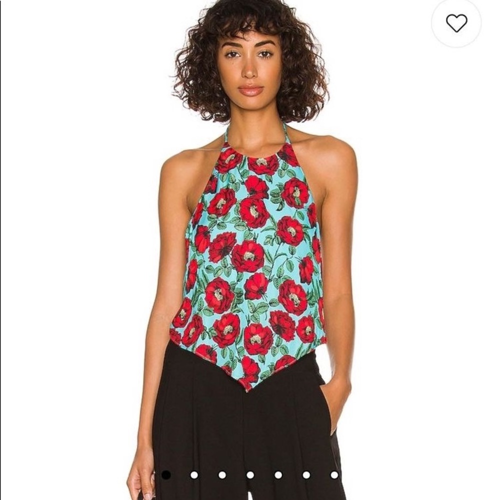 Alice + Olivia handkerchief top